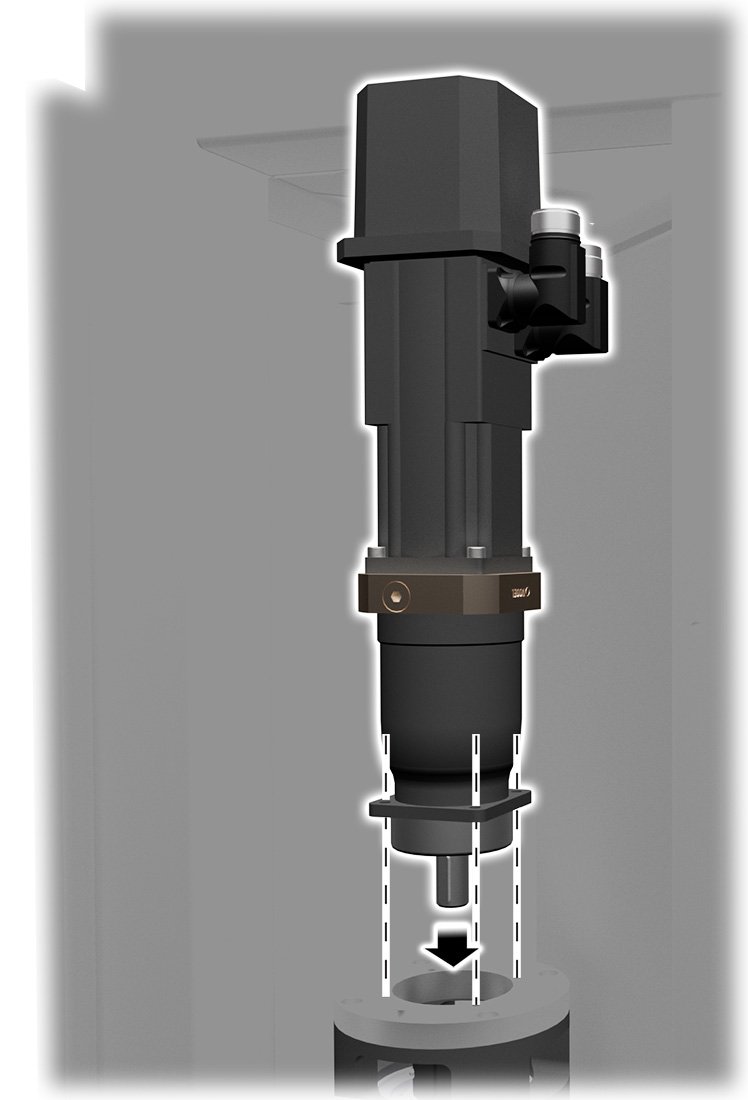 Align both the shafts